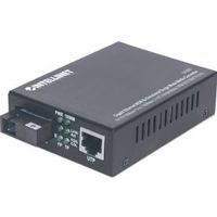 Intellinet 545068 1000Mbit/s Single-mode Zwart netwerk media converter