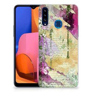 Hoesje maken Samsung Galaxy A20s Letter Painting