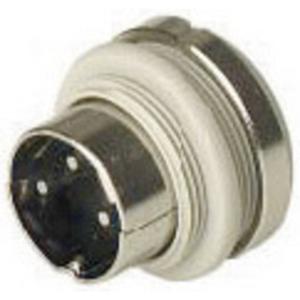 Hirschmann 930 296-517-1 DIN-connector Stekker, inbouw verticaal Aantal polen: 3 Grijs 1 stuk(s)