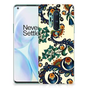 Siliconen Hoesje OnePlus 8 Pro Barok Flower