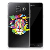 Samsung Galaxy A3 2016 Telefoonhoesje met Naam Lion Color - thumbnail