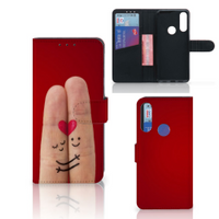 Alcatel 1S 2020 Wallet Case met Pasjes Liefde - Origineel Romantisch Cadeau - thumbnail