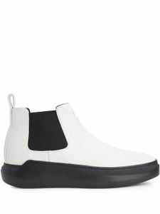 Giuseppe Zanotti bottines Conley en cuir - Blanc