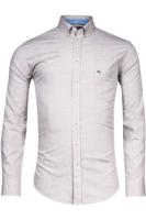 Giordano Regular Fit Overhemd Korte mouw beige - thumbnail