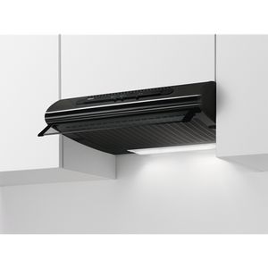 Zanussi ZHT611N afzuigkap Onderbouw Zwart 210 m³/uur D