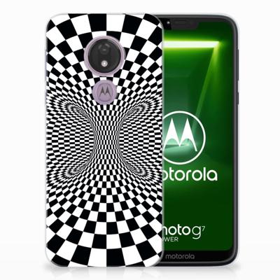 Motorola Moto G7 Power TPU Hoesje Illusie Motorola Moto G7 Power TPU Hoesje Illusie