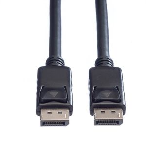 ROLINE DisplayPort Kabel, DP M/M, zwart, 7,5 m