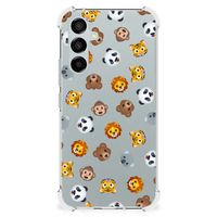 Doorzichtige Silicone Hoesje voor Samsung Galaxy A54 Dieren Emojis