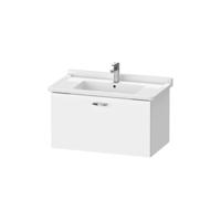 Duravit XBase wastafelonderkast 80x46,8 cm met 1 lade voor Starck 3 wastafel, matwit