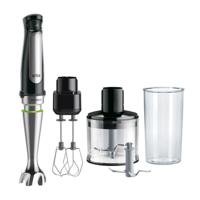 Braun MultiQuick 7 0X22111427 blender Staafmixer 1000 W Zwart, Gesatineerd staal