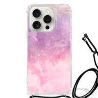 Back Cover iPhone 15 Pro Pink Purple Paint - thumbnail