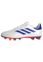 adidas Copa Pure II Club voetbalschoenen, uniseks, flexibele grond stevige schoenen, Ftwr Wit Lucid Blauw Zonne-rood, 40 2/3 EU