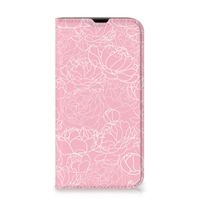 iPhone 13 Pro Smart Cover White Flowers - thumbnail