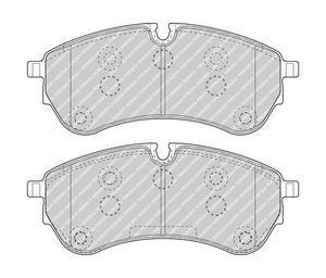 Remblokken set VW CRAFTER FVR5067