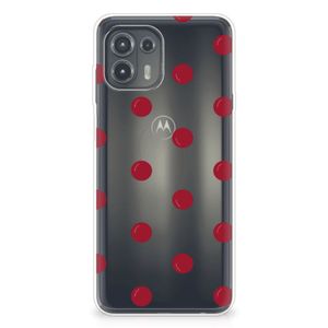 Motorola Edge 20 Lite Siliconen Case Cherries