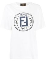 Fendi Pre-Owned t-shirt à logo imprimé - Blanc