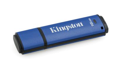 Kingston Technology DataTraveler Vault Privacy 3.0 16GB USB flash drive USB Type-A 3.2 Gen 1 (3.1 Gen 1) Blauw