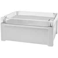 Fibox TPC 241911T Universele behuizing 240 x 191 x 107 Polycarbonaat Lichtgrijs 1 stuk(s) - thumbnail