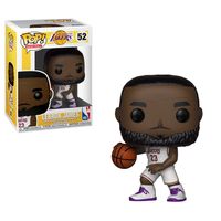 NBA POP! Sports Vinyl Figure LeBron James White Uniform (Lakers) 9 cm - thumbnail