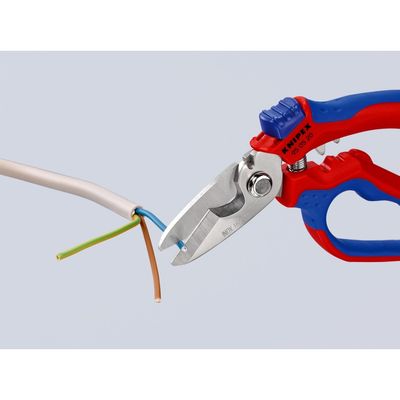 Knipex Haakse elektriciens met meercomponentenhulzen, glasvezelversterkt 160 mm 95 05 20 SB