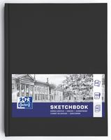 Oxford "Sketchbook" dummyboek, 96 vel, 100 g/m², ft A4, zwart - thumbnail