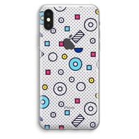 8-bit N°9: iPhone XS Max Transparant Hoesje