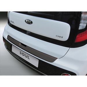 Bumper beschermer passend voor Kia Soul 10/2016- Zwart GRRBP983