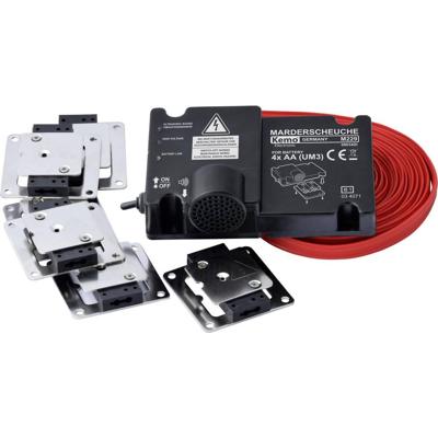 Kemo M229 Marterverschrikker Met hoogspanningsplaatjes 1 stuk(s) Kemo M229 Marterverschrikker Met hoogspanningsplaatjes 1 stuk(s)