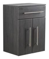 Saniclear Extra Kolomkast antraciet eiken 53x72