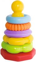 Simba stapelringen ABC ringpiramide junior 25 cm 6 delig