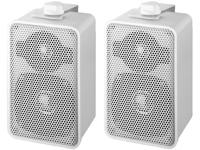 Monacor EUL-42/WS PA-wandluidspreker 10 W Wit 1 stuk(s)