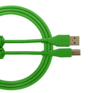 UDG UDG Ultimate Audio Cable USB 2.0 A-B Green Straight 3m