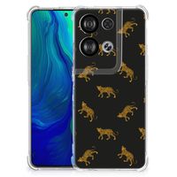 Case Anti-shock voor OPPO Reno8 Leopards - thumbnail