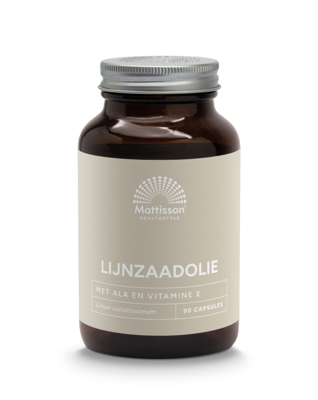Lijnzaadolie 1000mg Capsules Lijnzaadolie 1000mg Capsules