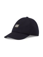 Dolce & Gabbana Kids casquette à patch logo - Bleu