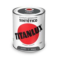 Titanlux 5808971 Synthetisch email, middengrijs, glanzend, 750 ml