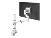 Viewgo 120 - Bureaumontage voor LCD-scherm - staal - wit