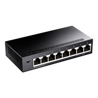 Cudy GS108 netwerk-switch Gigabit Ethernet (10/100/1000) Zwart - thumbnail