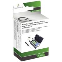 Quadrios 2010C257 VGA-connector bus, recht aantal polen (num): 15 zwart 1 set