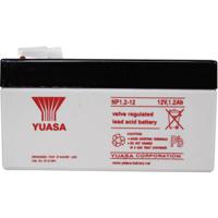 Yuasa NP1.2-12 NP1.2-12 Loodaccu 12 V 1.2 Ah Loodvlies (AGM) (b x h x d) 97 x 55 x 48 mm Kabelschoen 4.8 mm Onderhoudsvrij, VDS-certificering