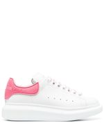 Alexander McQueen baskets Oversized à lacets - Blanc