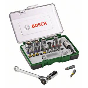 Bosch Accessories Promoline 2607017160 Dopsleutelset Metrisch 1/4 (6.3 mm) 27-delig