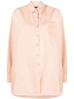 Raf Simons chemise ample à patch logo - Rose