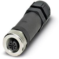 Phoenix Contact 1556838 Sensor/actuator connector, niet geassembleerd M12 Aantal polen (sensoren): 5 Bus, recht 1 stuk(s)