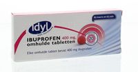 Idyl Ibuprofen 400mg suikervrij (20 tab)