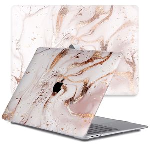 Lunso MacBook Pro 15 inch (2016-2020) cover hoes - case - Marble Vera