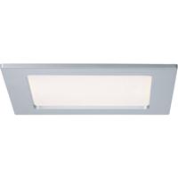 Paulmann PAULMANN LED-inbouwlamp voor badkamer LED LED vast ingebouwd 12 W IP44 Chroom (mat)