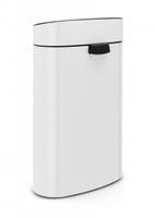 Brabantia 114984 vuilnisbak 40 l Hoek Wit - thumbnail