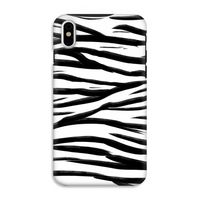 Zebra pattern: iPhone X Tough Case