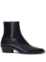 Proenza Schouler bottines en cuir - Noir - thumbnail